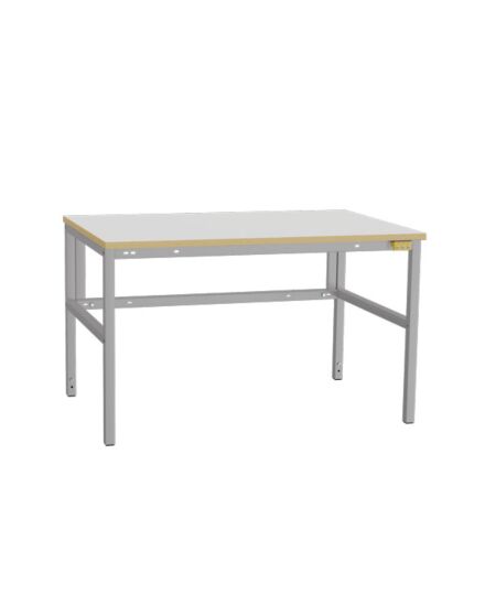 ESD-arbetsbord Lätt H 1200x800mm grå matta