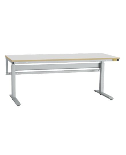 ESD-arbetsbord ErgoMini 2000x800mm grå HPL