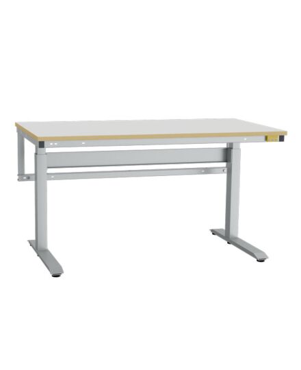 ESD-arbetsbord ErgoMini 1500x800mm grå HPL