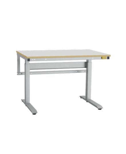 ESD-arbetsbord ErgoMini 1200x800mm grå matta